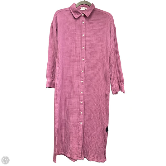 Dress Casual Midi By Lou And Grey In Purple, Size: Xxs