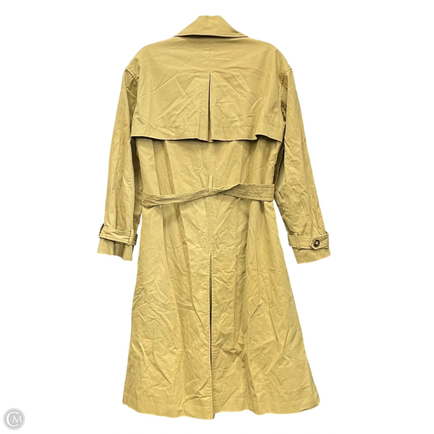 Coat Trench Coat By Target-designer In Brown, Size: M