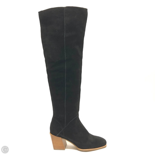 Boots Knee Heels By Treasure And Bond In Black, Size: 6