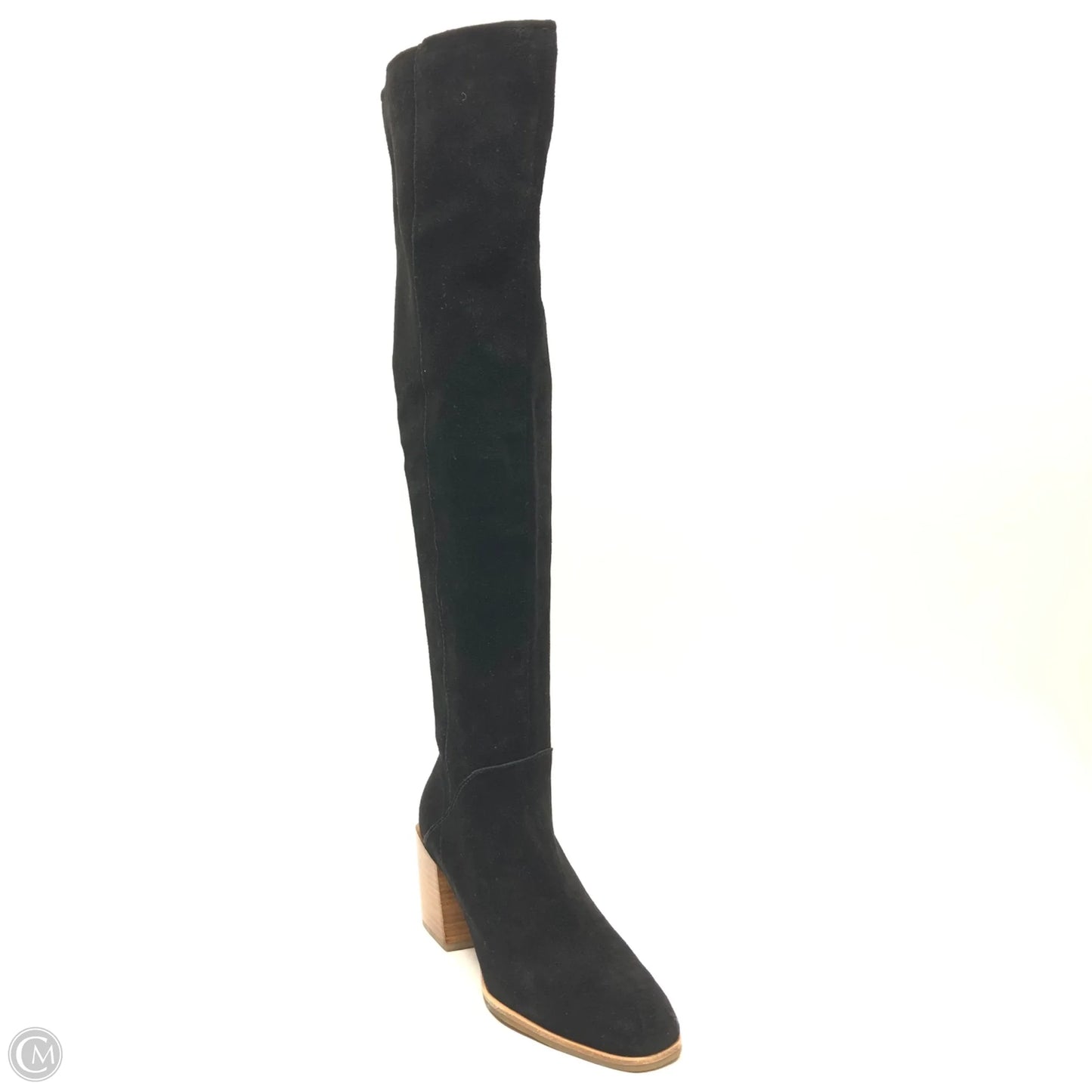 Boots Knee Heels By Treasure And Bond In Black, Size: 6