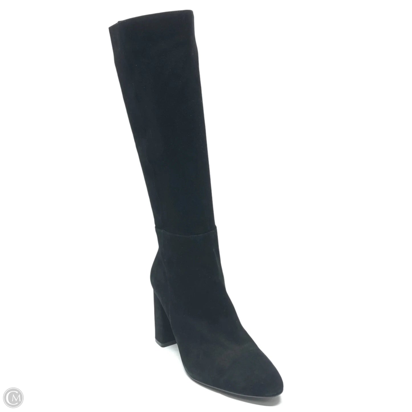 Boots Knee Heels By Steve Madden In Black, Size: 9.5