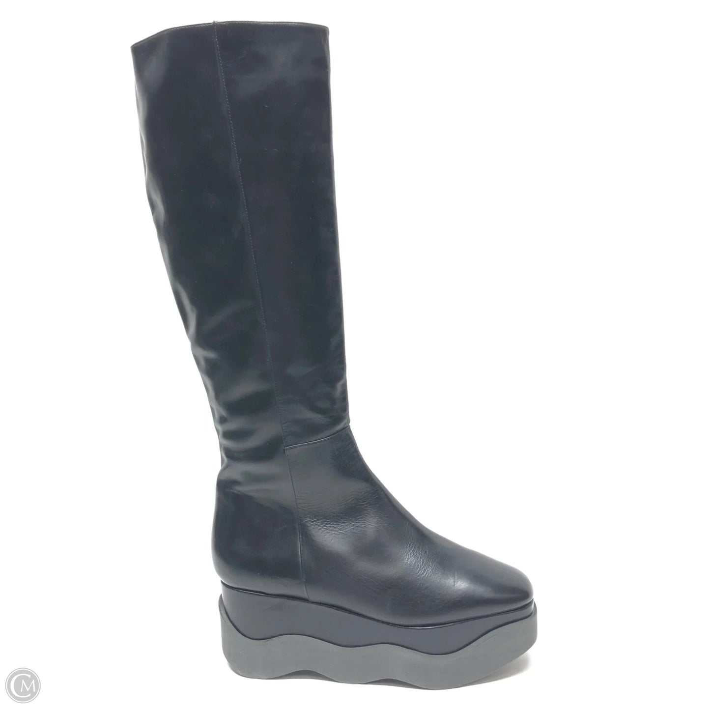 Boots Knee Heels By Paloma Barcelo In Black, Size: 10.5