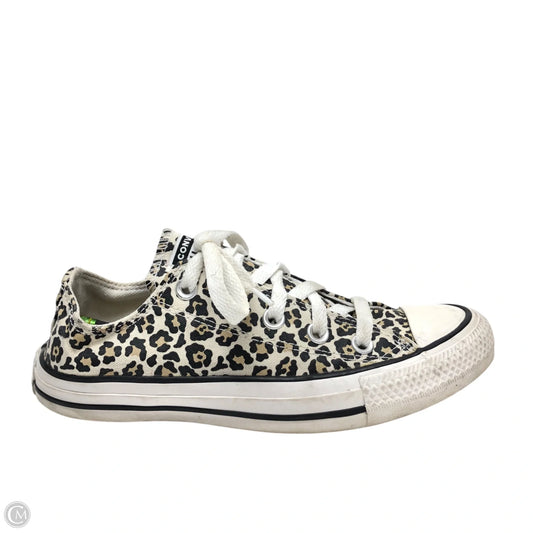 Shoes Sneakers By Converse In Animal Print, Size: 6