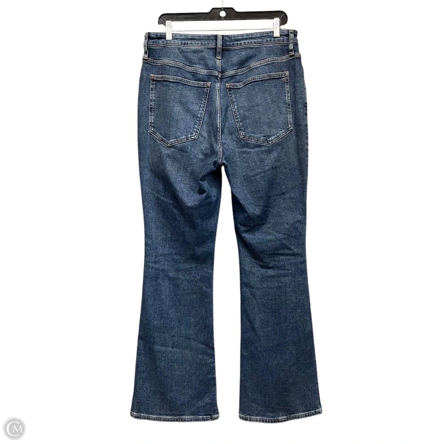 Jeans Flared By Madewell In Blue Denim, Size: 12