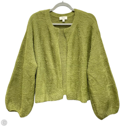 Sweater Cardigan By Cmc In Green, Size: L