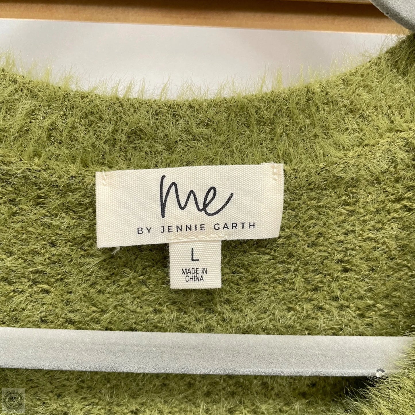 Sweater Cardigan By Cmc In Green, Size: L