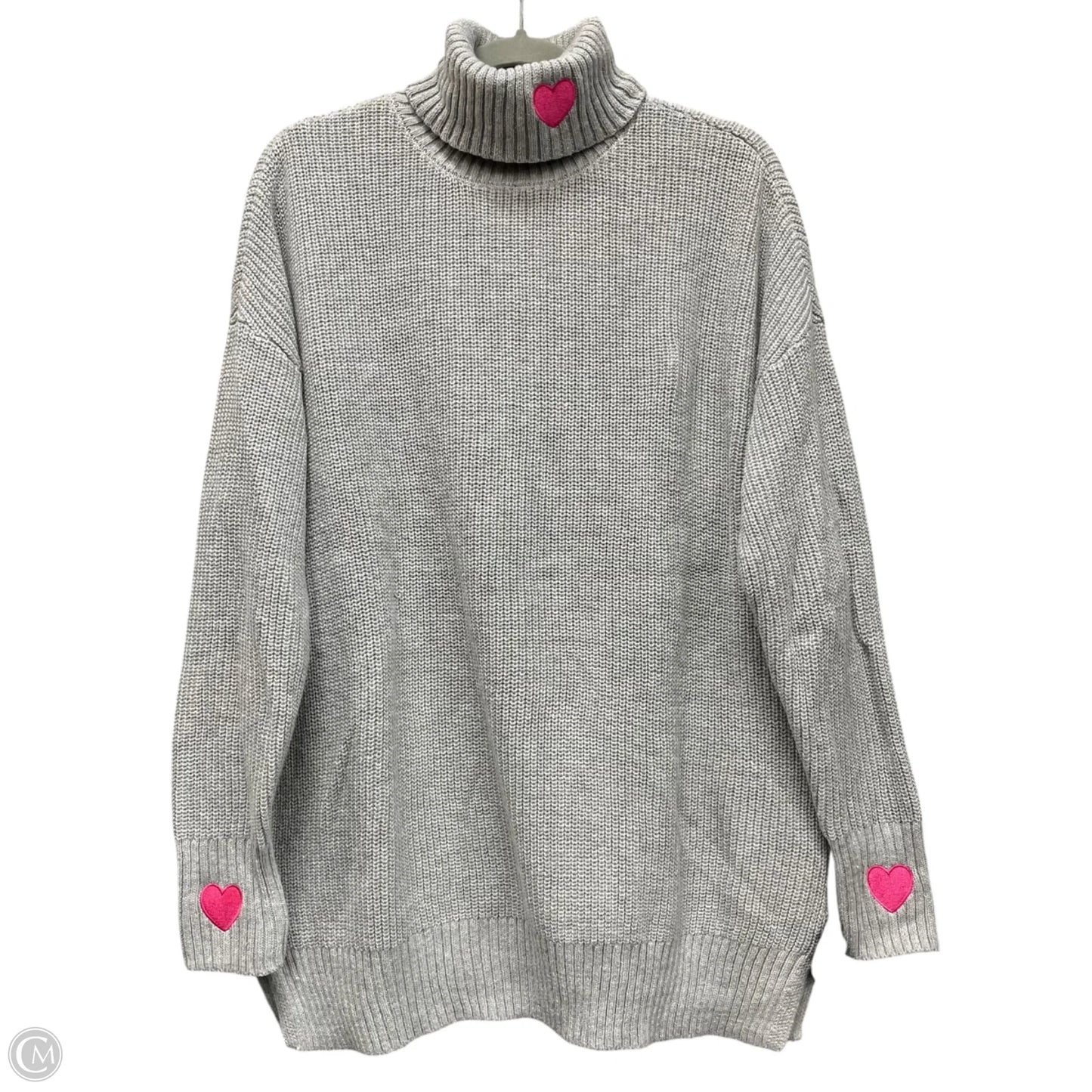 Sweater By Belle By Kim Gravel In Grey, Size: M