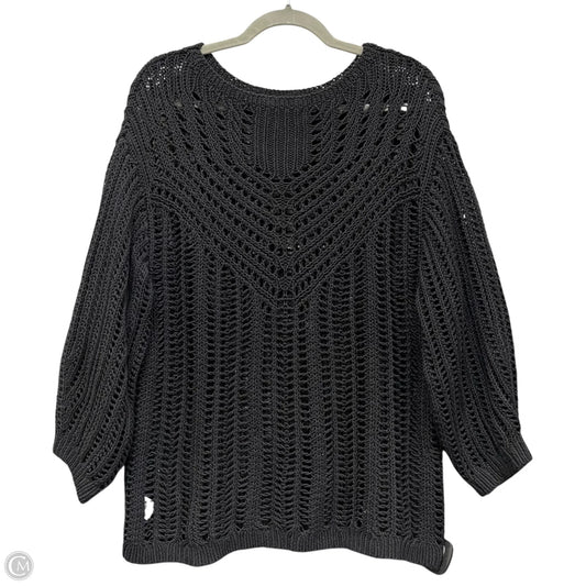Sweater By Loft In Black, Size: L