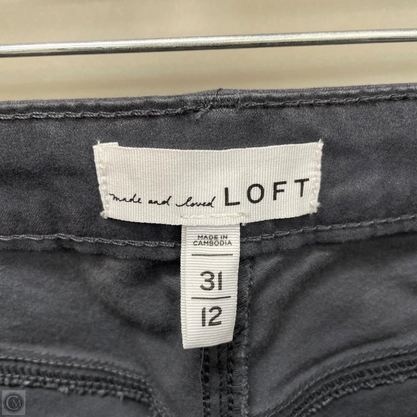 Pants Chinos & Khakis By Loft In Grey, Size: 12