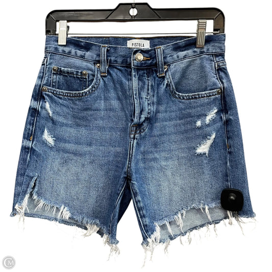 Shorts By Pistola In Blue Denim, Size: 2