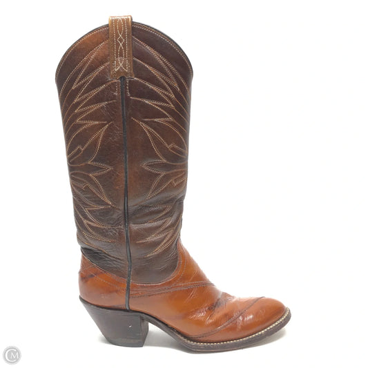 Boots Western By Dan Post In Brown, Size: 5.5