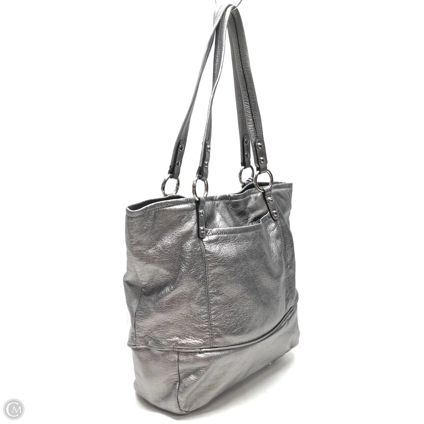 Tote Leather By B. Makowsky, Size: Medium