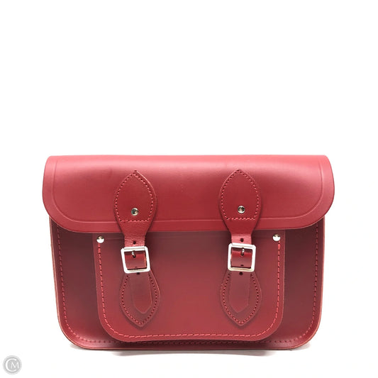 Crossbody Leather By Cmb, Size: Medium