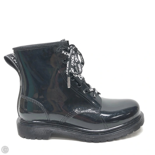 Boots Rain By Dkny In Black, Size: 9