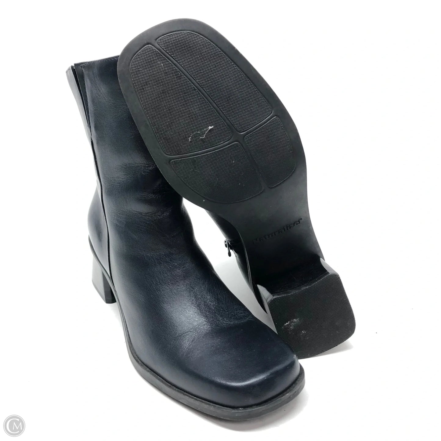 Boots Ankle Heels By Naturalizer In Navy, Size: 8.5