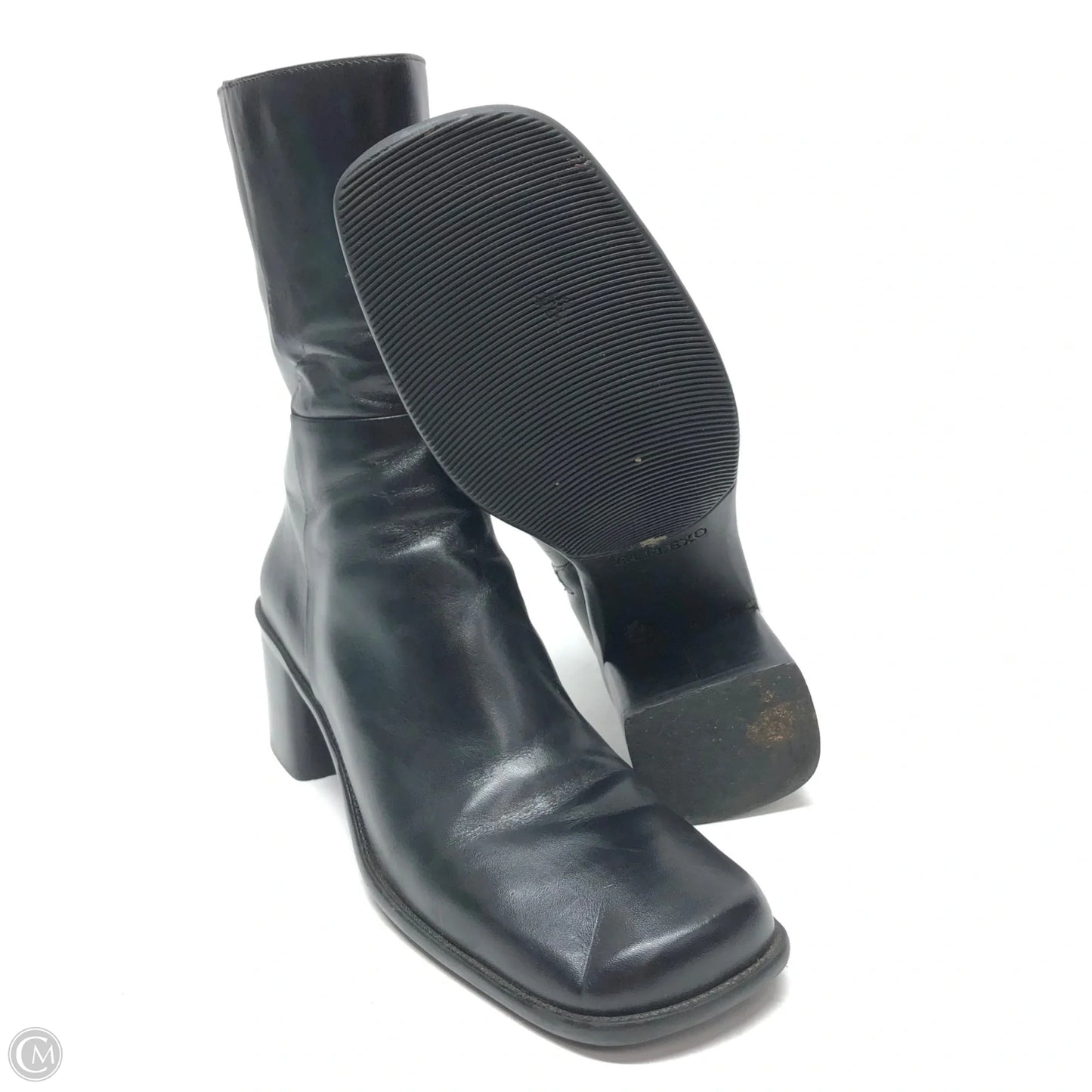 Boots Mid-calf Heels By Enzo Angiolini In Black, Size: 8.5