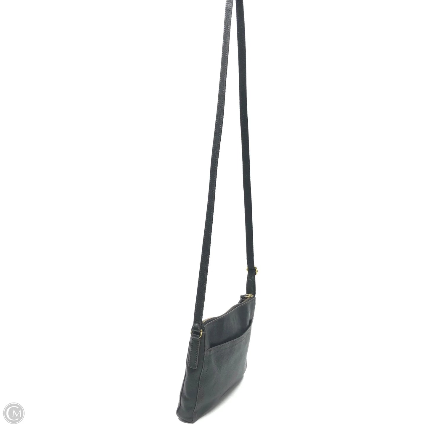 Crossbody Leather By Fossil, Size: Small