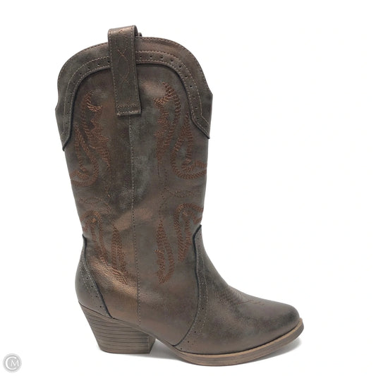 Boots Western By Sugar In Brown, Size: 7