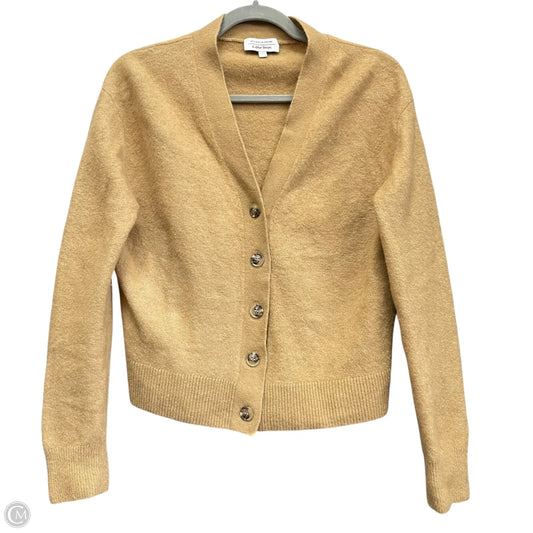 Sweater Cardigan By Cmb In Beige, Size: S