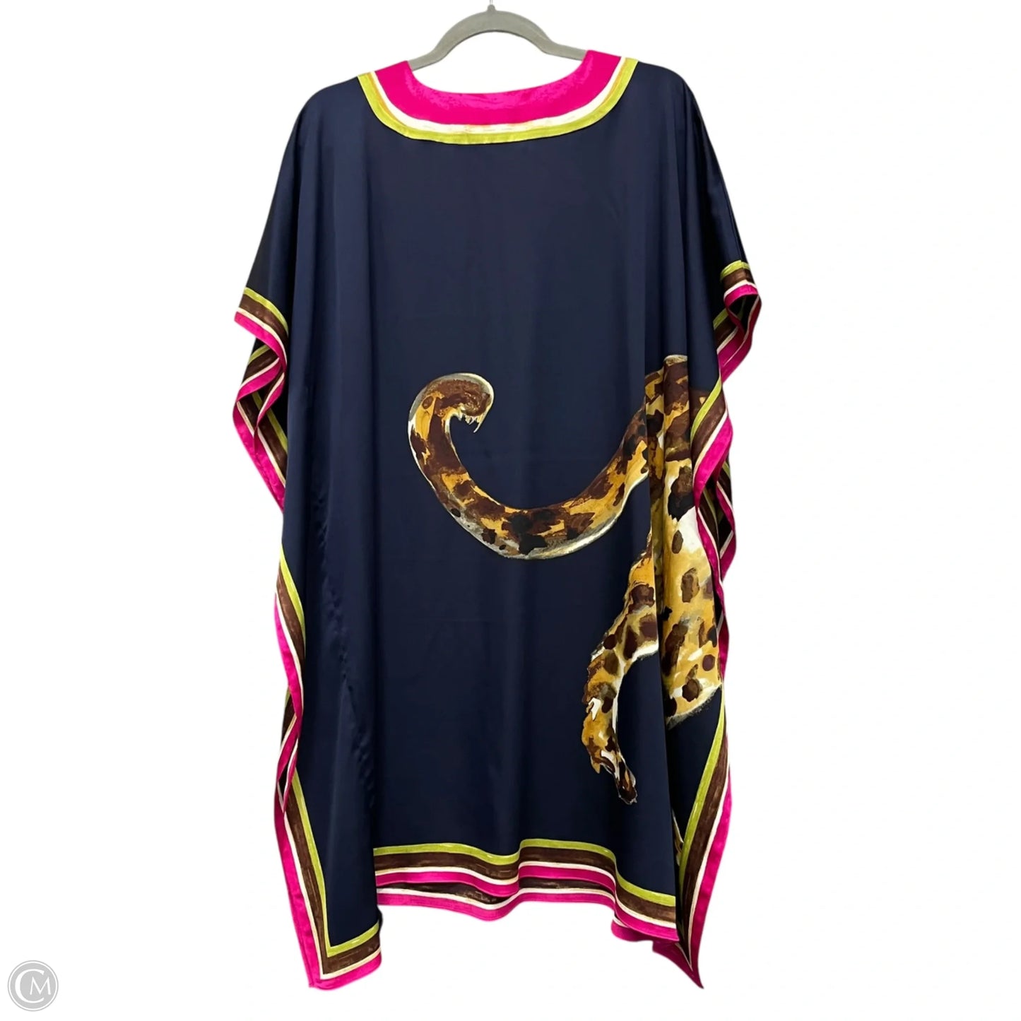 Poncho By Trina Turk In Blue & Pink, Size: M