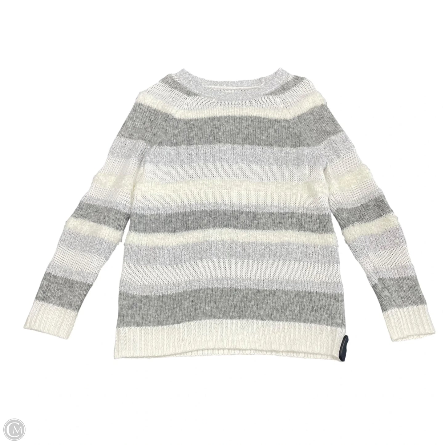 Sweater By Lou And Grey In Grey & White, Size: Xs