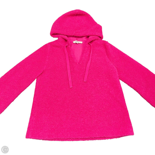 Sweatshirt Hoodie By Loft In Pink, Size: S