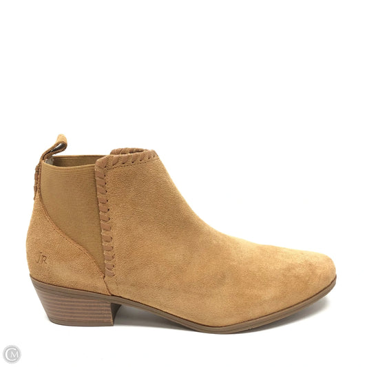 Boots Ankle Heels By Jack Rogers In Brown, Size: 8.5
