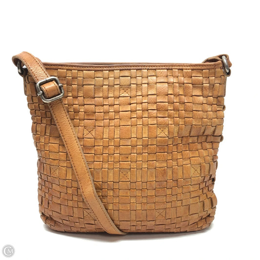Crossbody Leather By Clothes Mentor, Size: Medium