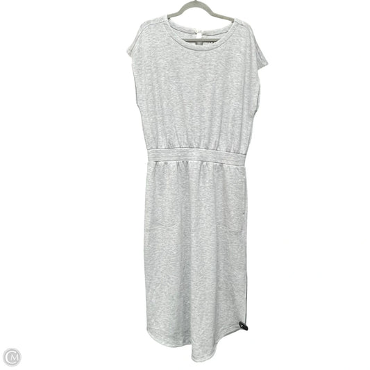 Dress Casual Midi By Lou And Grey In Grey, Size: L
