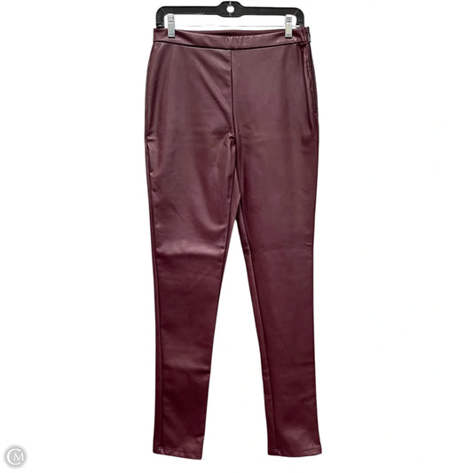 Pants Designer By Karl Lagerfeld In Maroon, Size: 6