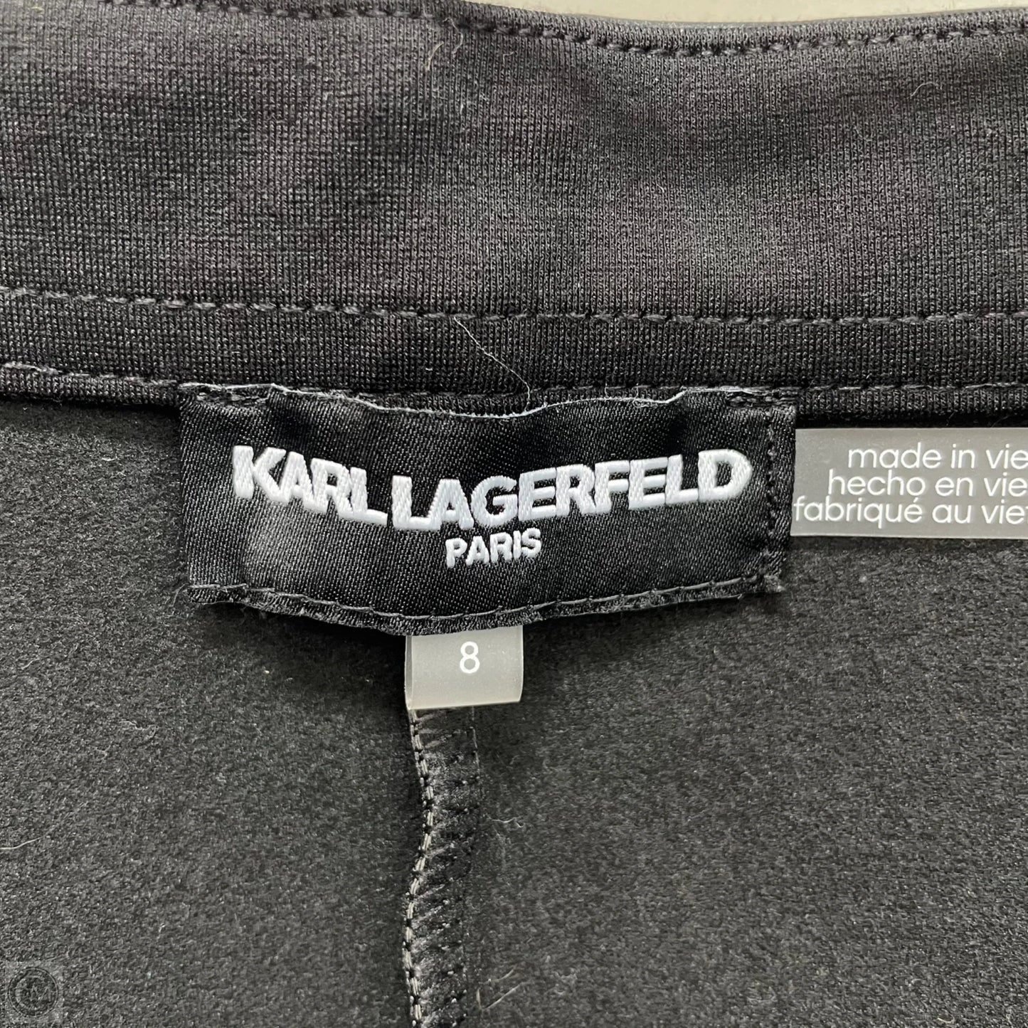 Pants Designer By Karl Lagerfeld In Black, Size: 8