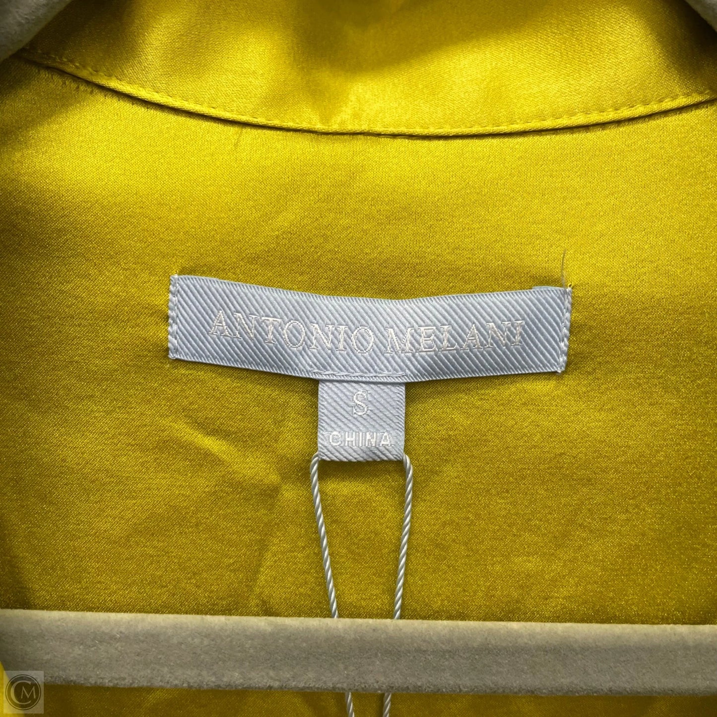 Blouse Long Sleeve By Antonio Melani In Yellow, Size: S