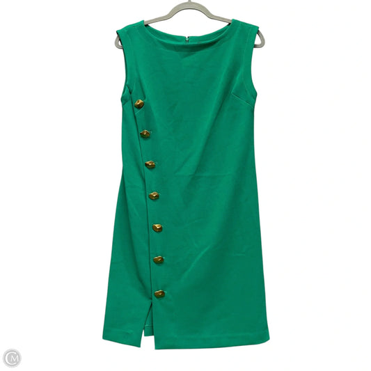 Dress Casual Short By Donna Karan In Green, Size: 2