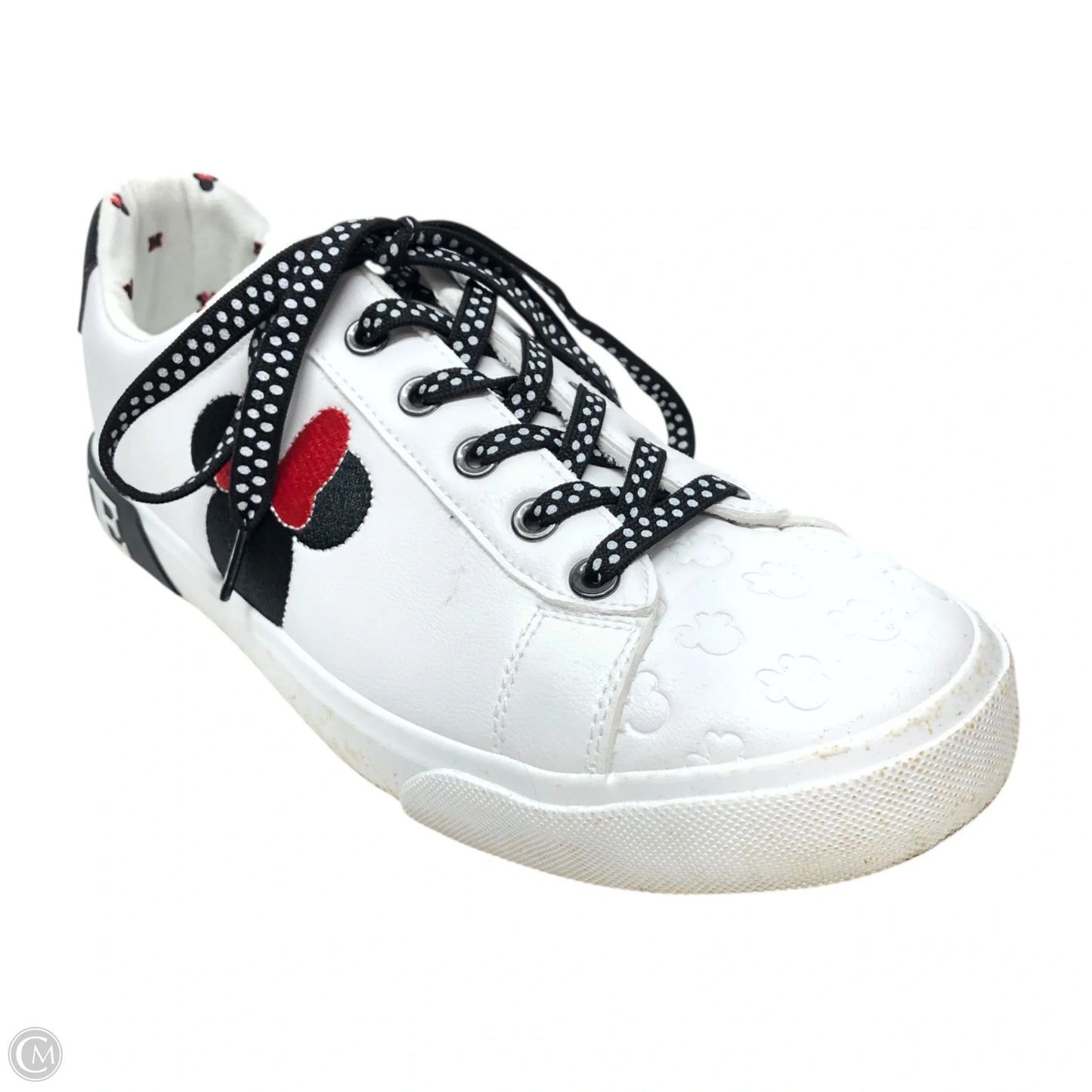 Shoes Sneakers By Disney Store In Black & White, Size: 10