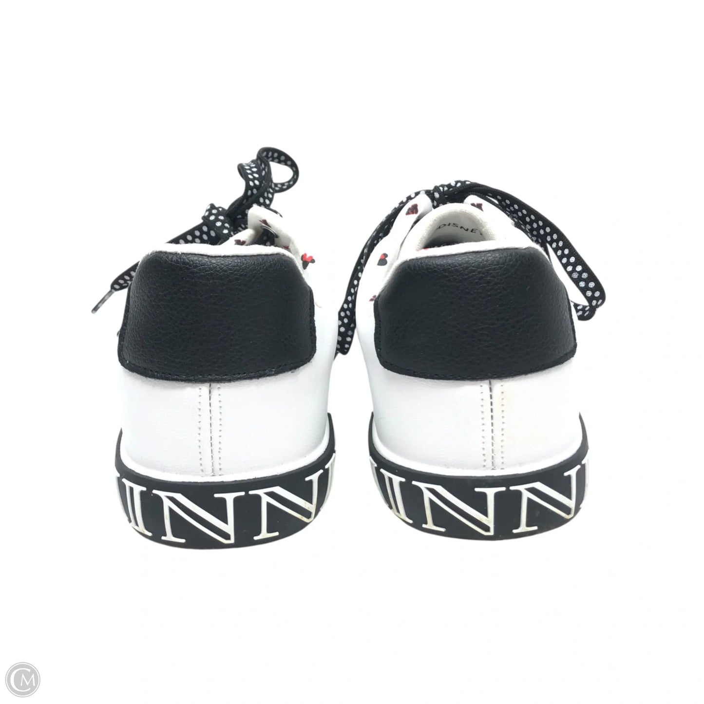 Shoes Sneakers By Disney Store In Black & White, Size: 10