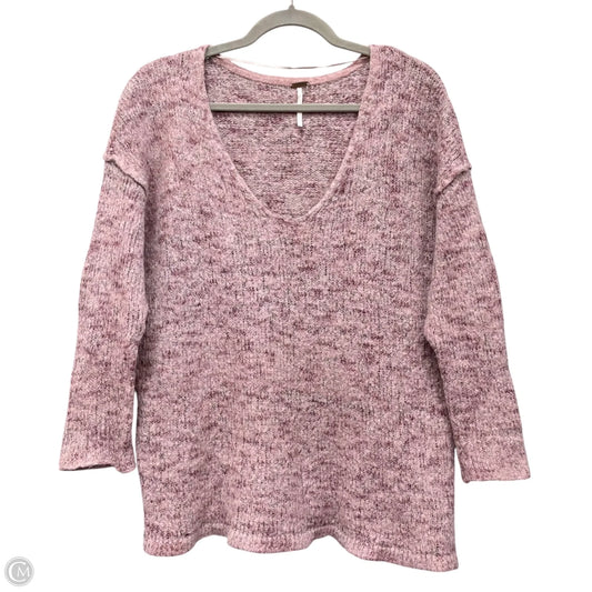 Sweater By Free People In Purple, Size: L