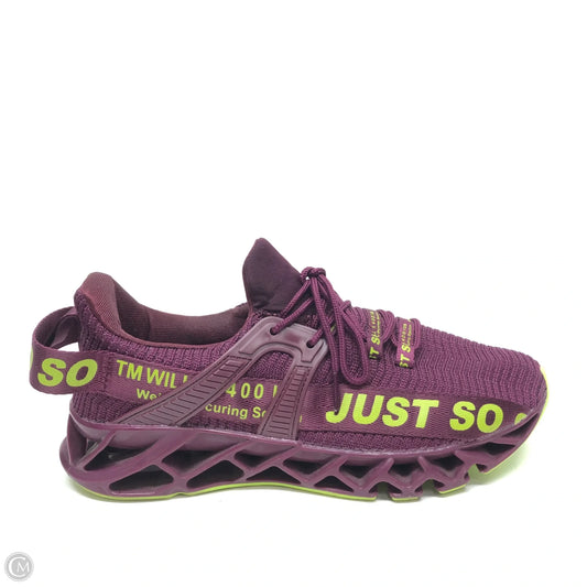 Shoes Athletic By Clothes Mentor In Purple, Size: 10