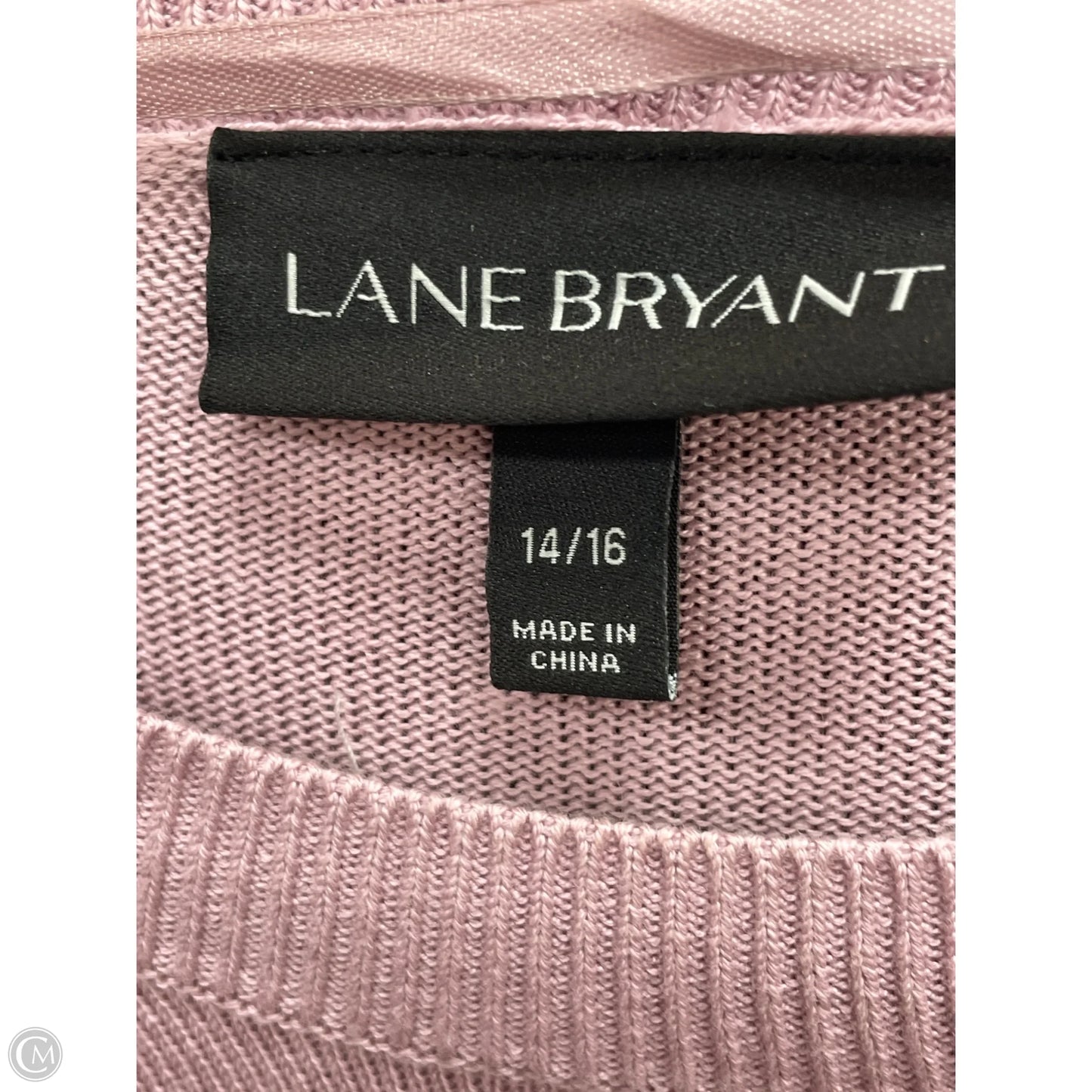 Sweatshirt Crewneck By Lane Bryant In Purple, Size: Xl