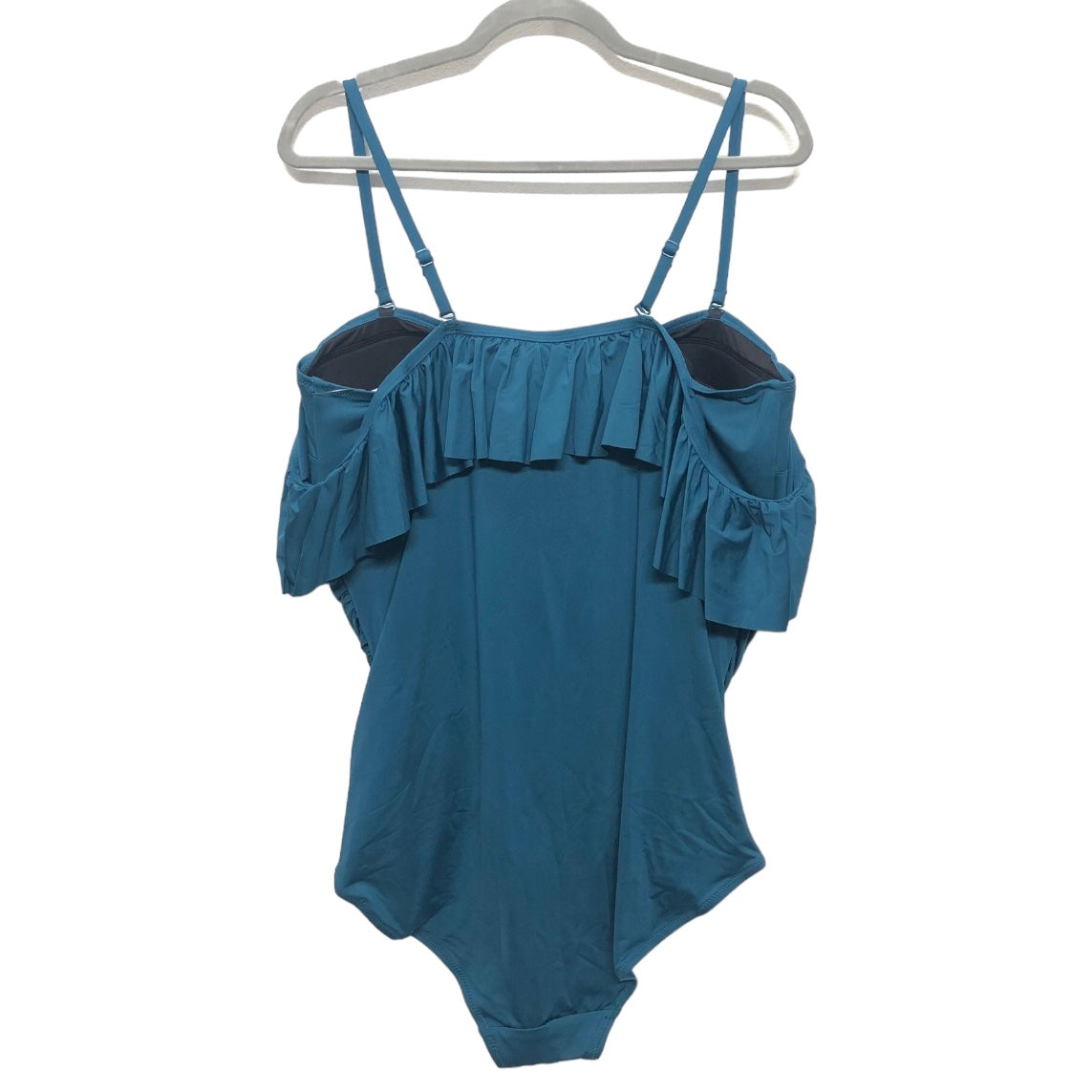 Blue Swimsuit City Chic, Size 18