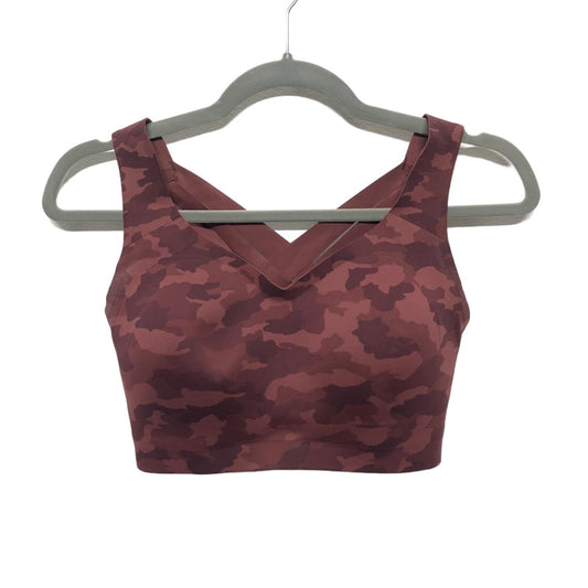 Camouflage Print Athletic Bra Lululemon, Size 32