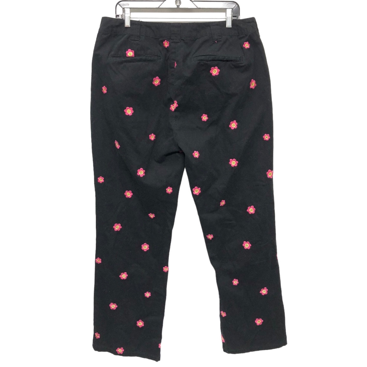 Black & Pink Jeans Straight Forever 21, Size Xl