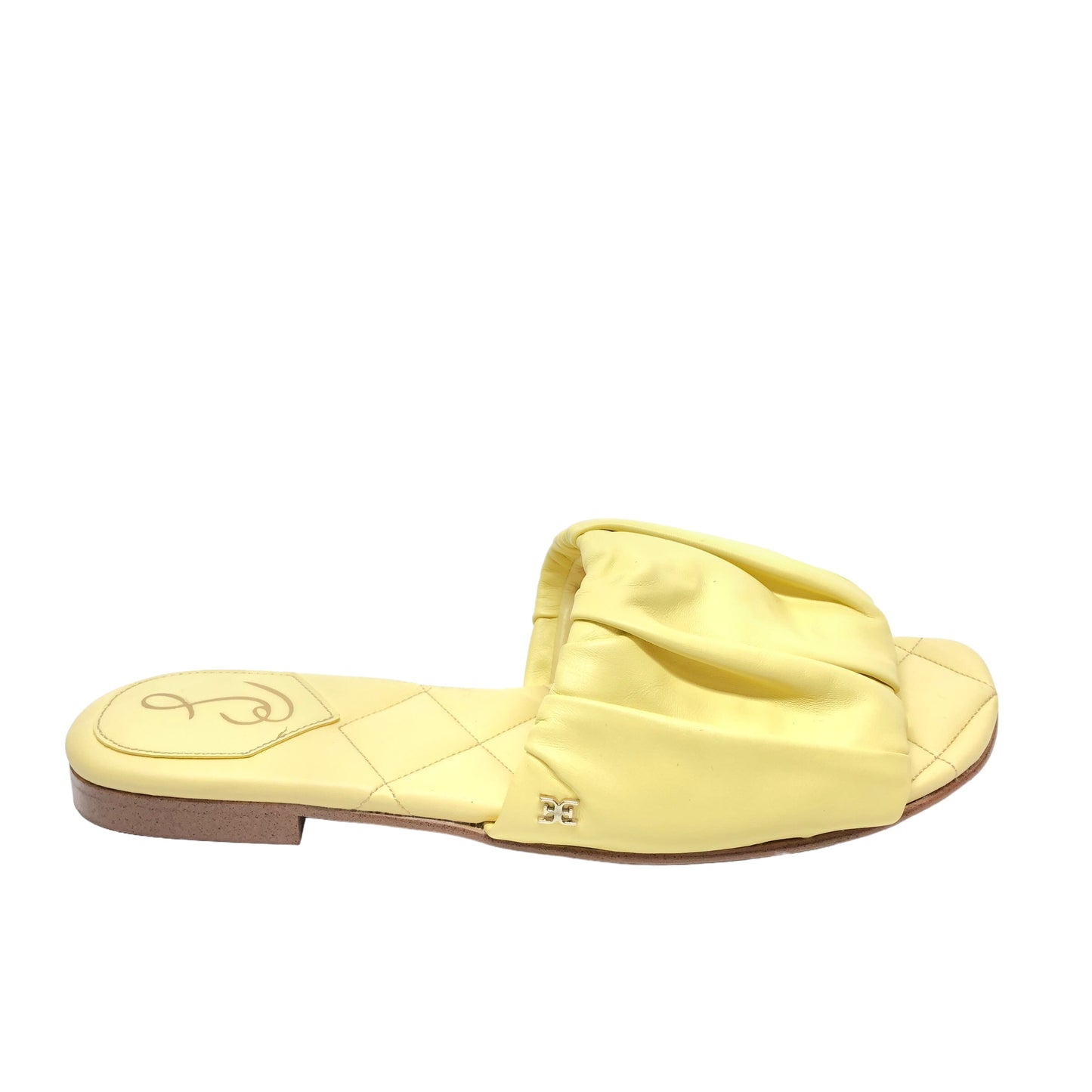 Sandals Flats By Sam Edelman In Yellow, Size: 10