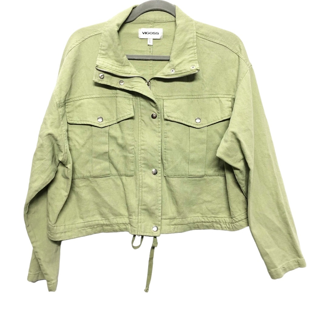 Jacket Other By Vigoss In Green, Size: L