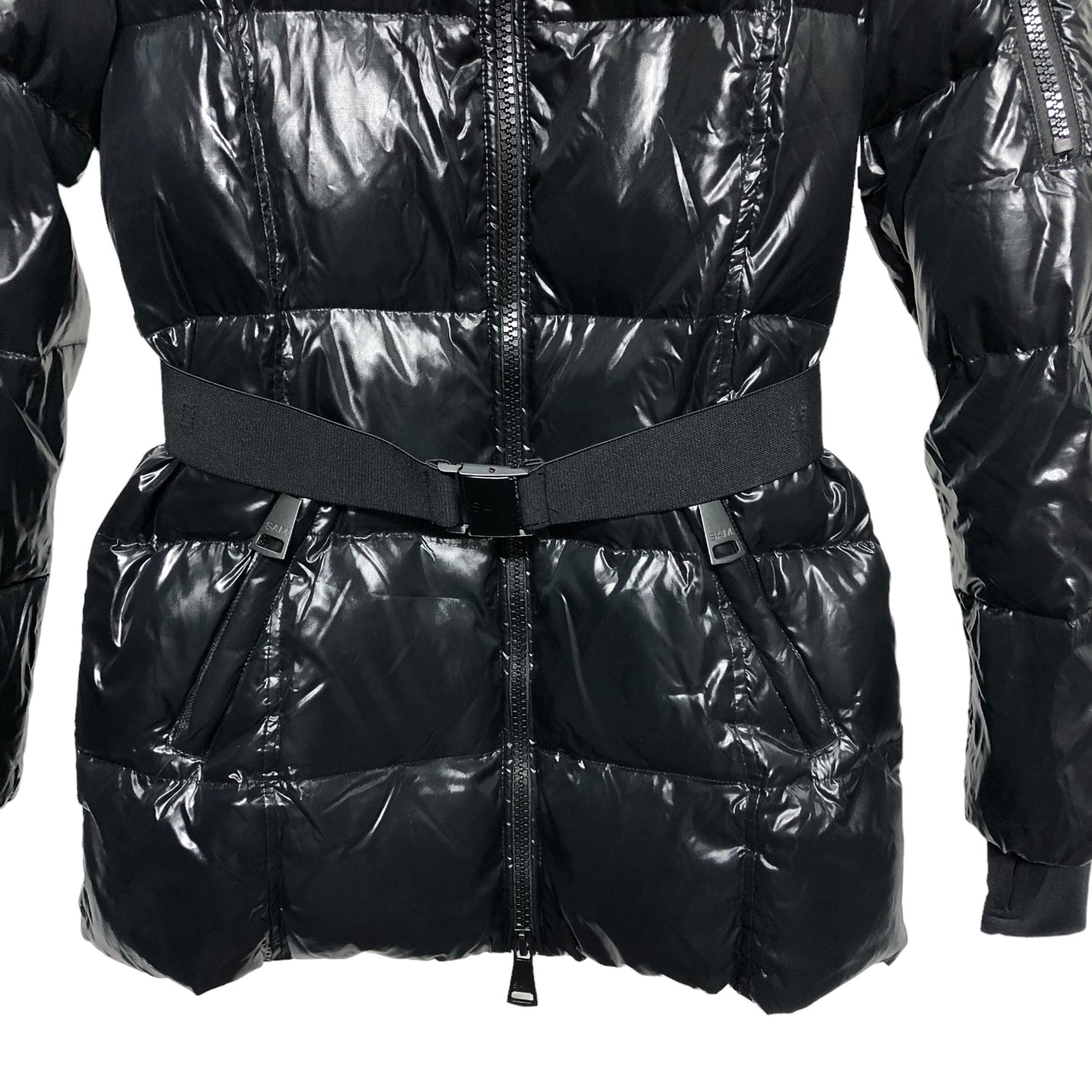 Coat Puffer & Quilted By Cma In Black, Size: S