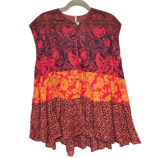 Tunic Sleeveless By Free People In Red, Size: Xs