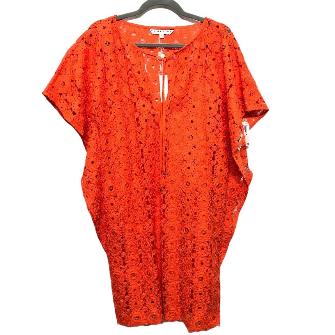 Dress Casual Short By Trina Turk In Orange, Size: S