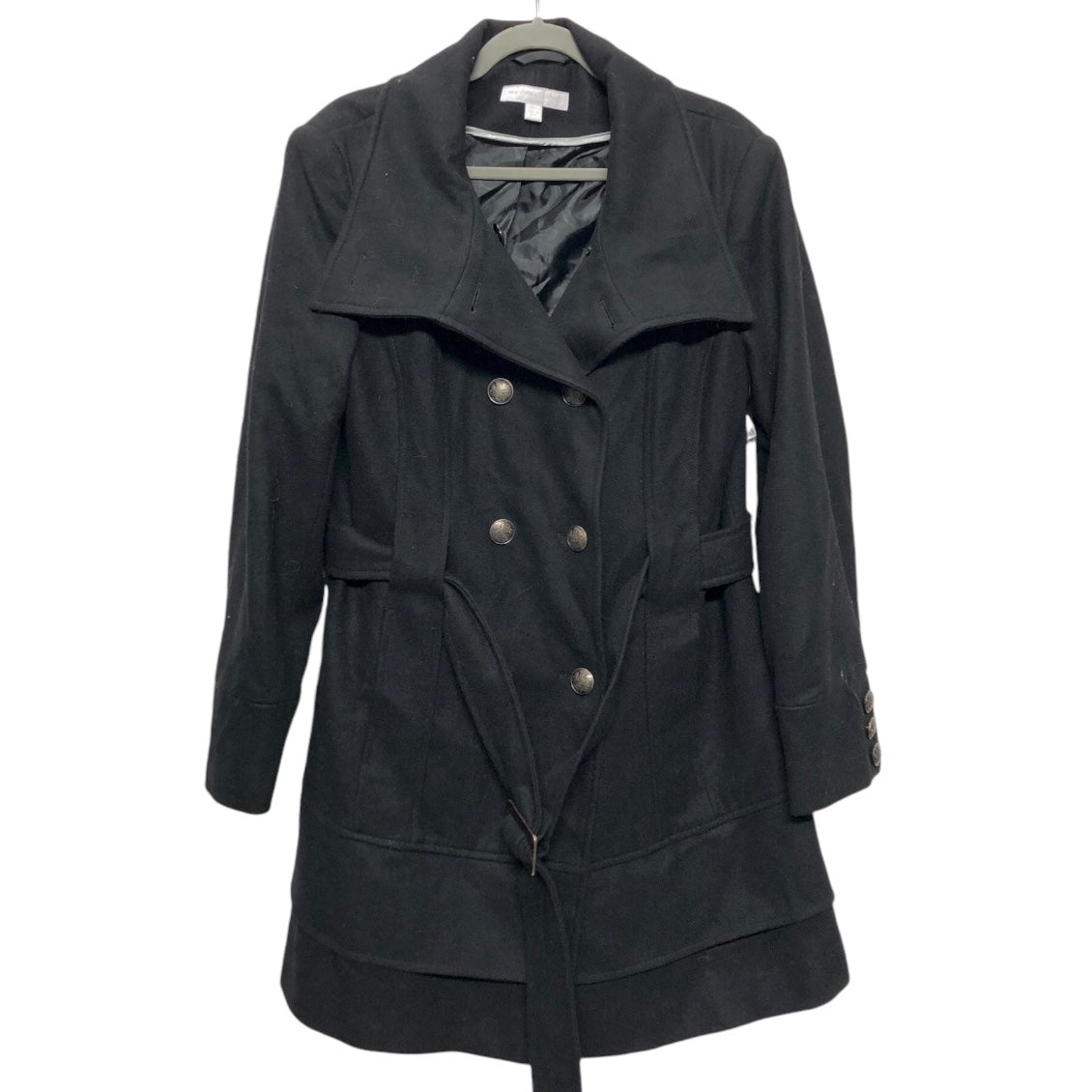 Coat Peacoat By New York And Co In Black, Size: Xl