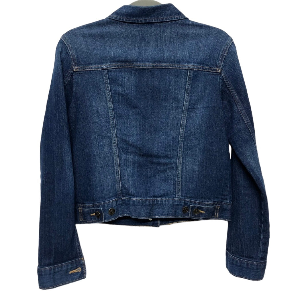 Jacket Denim By Banana Republic In Blue Denim, Size: M