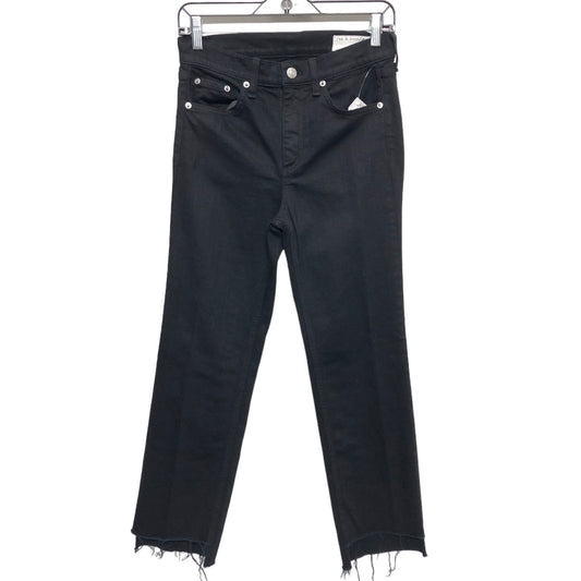 Jeans Skinny By Rag & Bones Jeans In Black, Size: 2