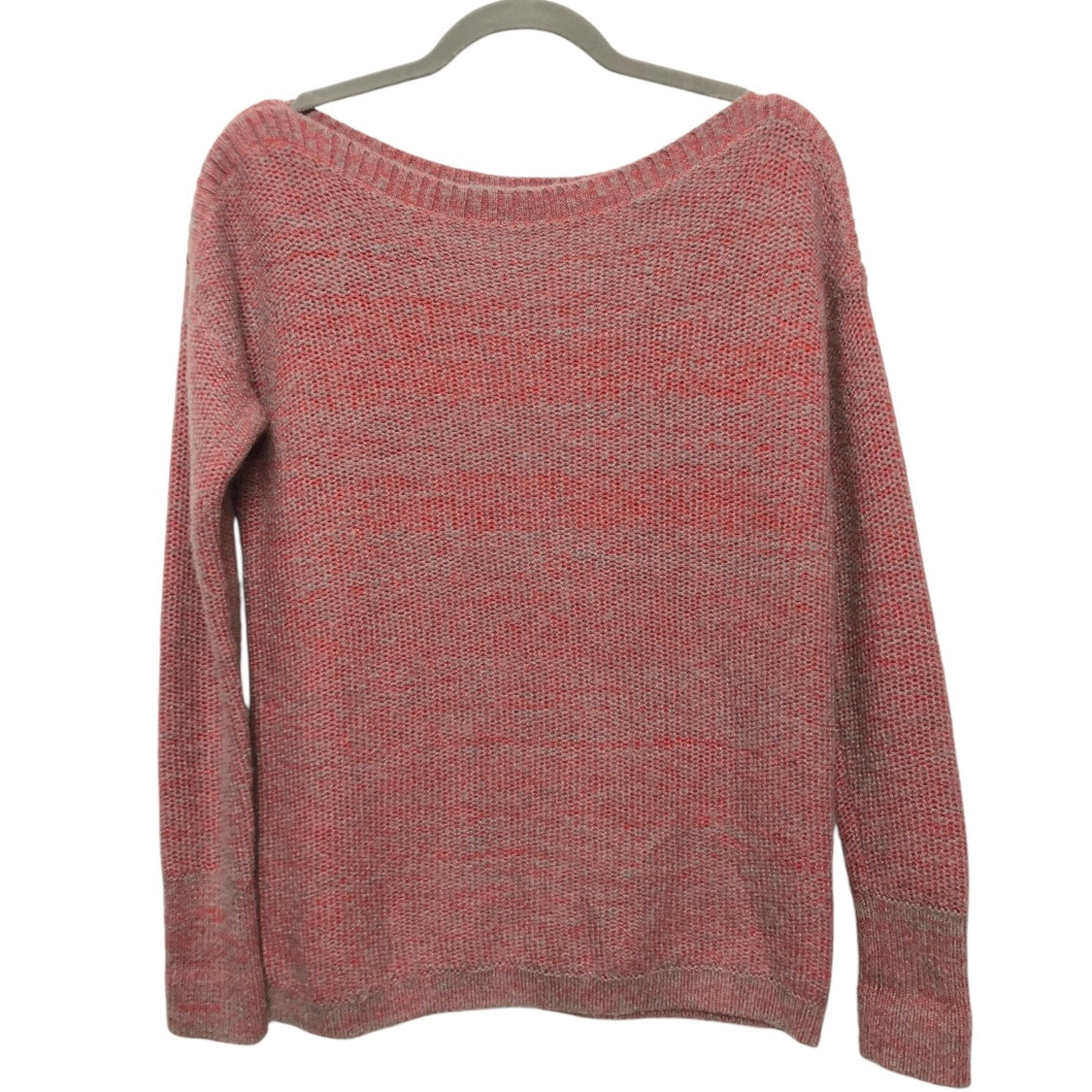 Sweater By Banana Republic In Grey & Red, Size: S